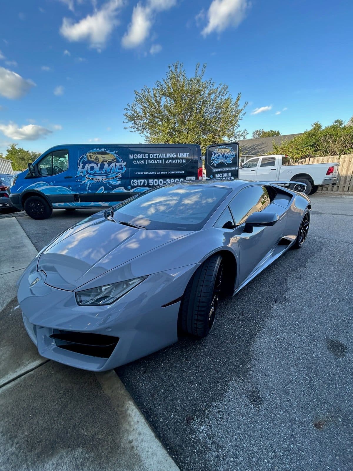 Project Lamborghini Huracan Gleaming with Full Detail image