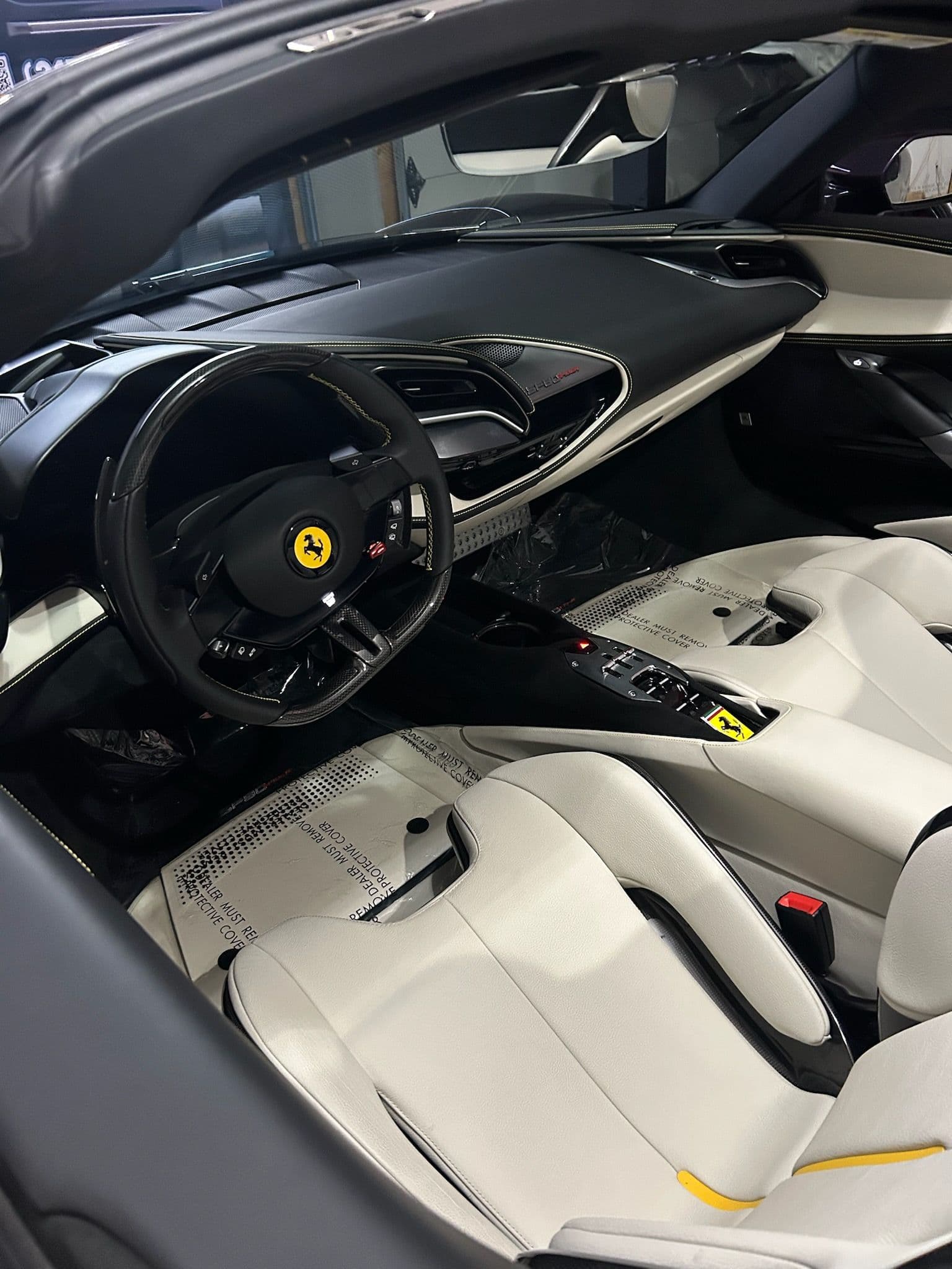 Stunning Ferrari SF90 Interior Detailing