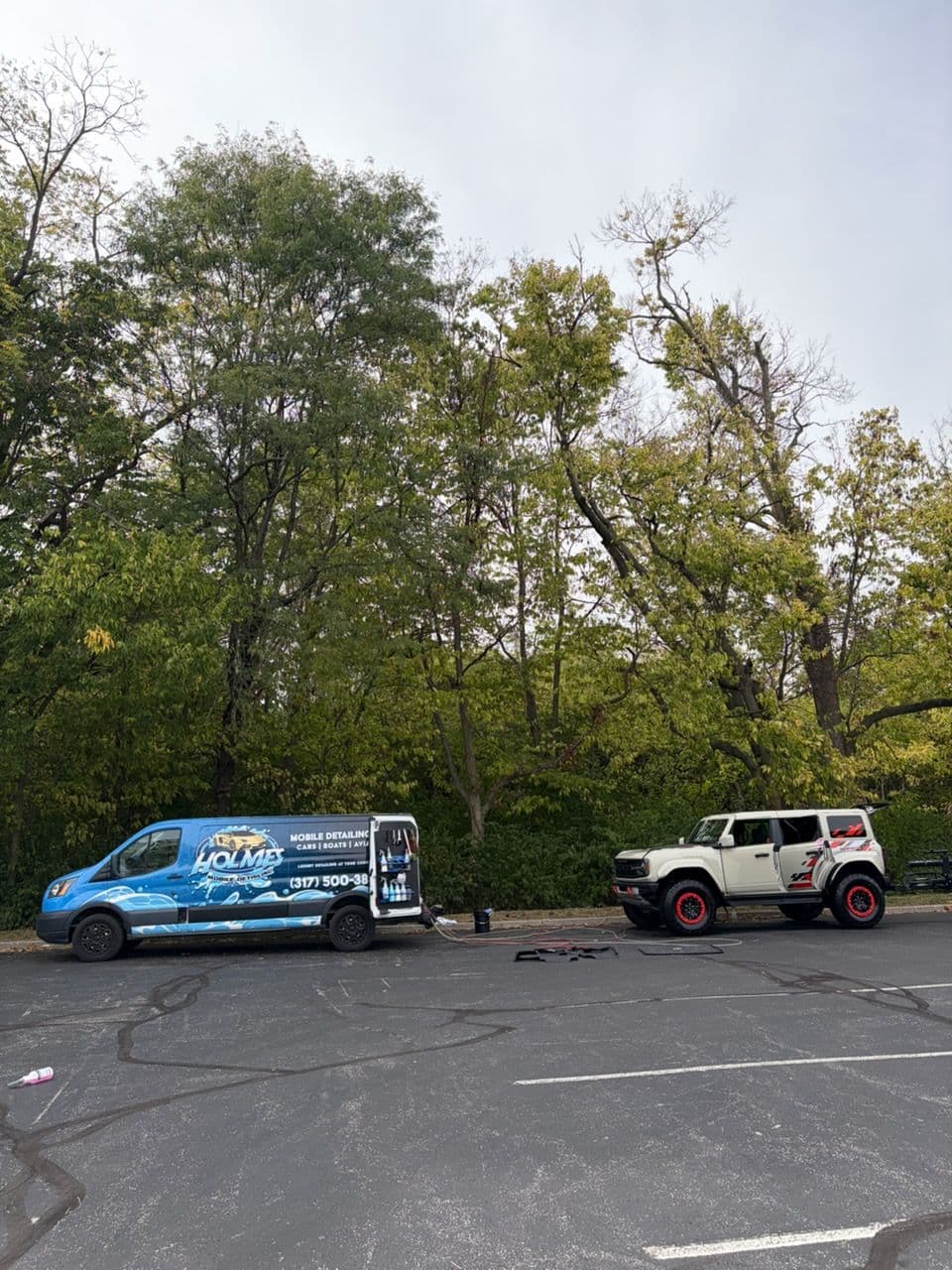 Project Holmes Mobile Detailing Transforms Bronco at Keystone at the Crossing image