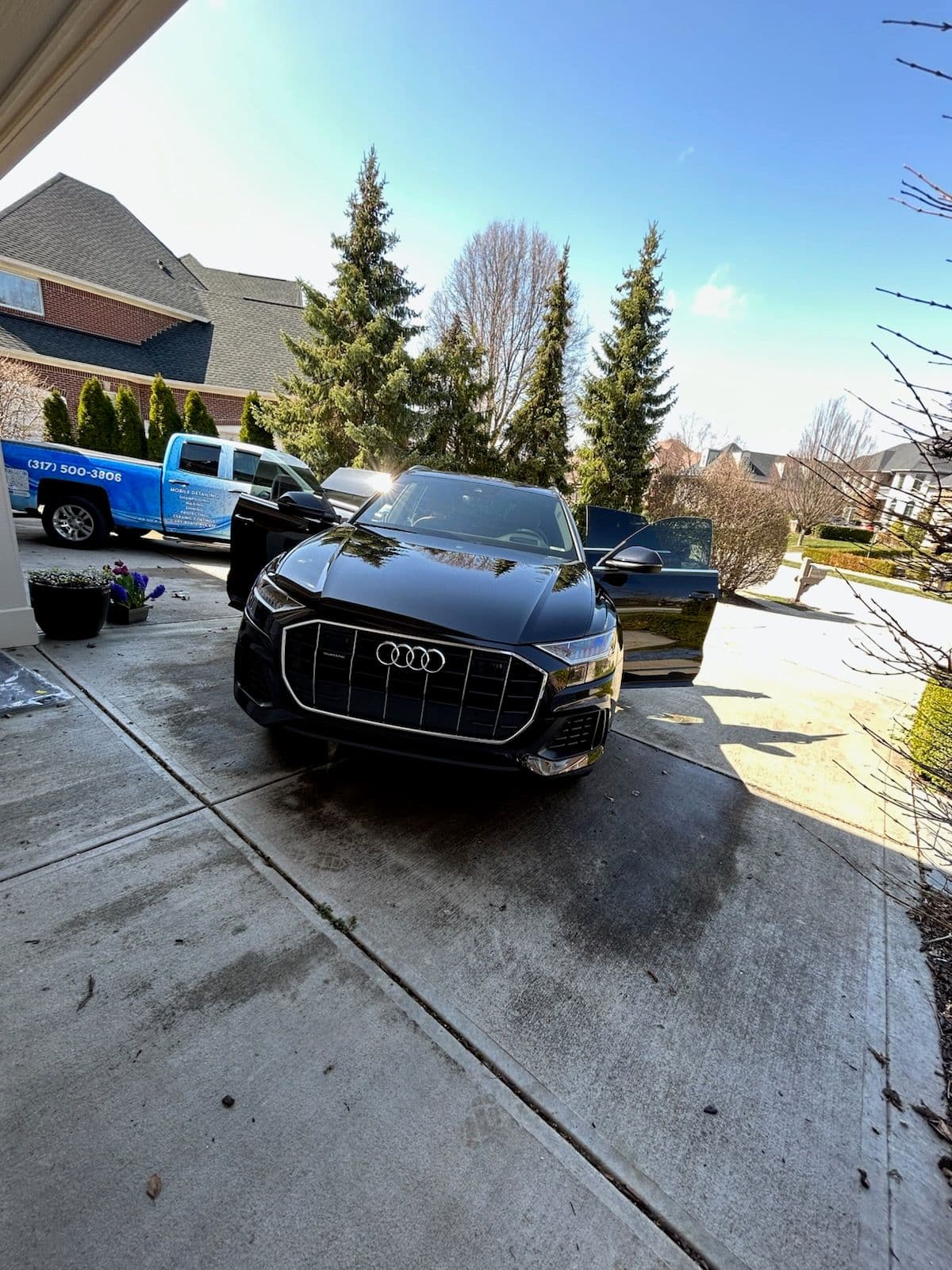 Sparkling Audi Q8 Exterior Detailing in Fishers image