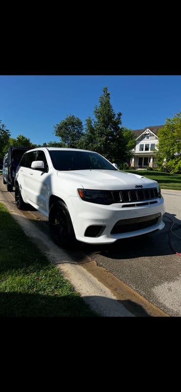 Jeep Trackhawk Dazzles After Ceramic Bath