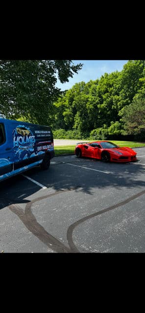 Stunning Ferrari Detailing in Carmel Indiana image
